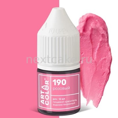 Краситель гелевый Art Color Pro Розовый 12 мл